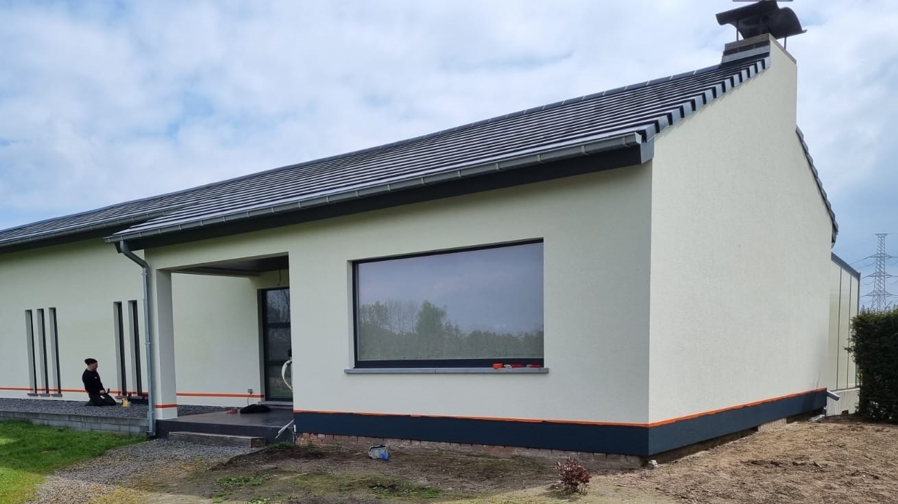 Gevelwerken crepi + dakwerken